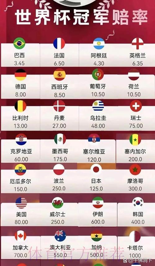 世界杯赔率解析官方最新入口