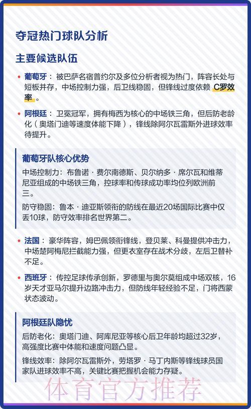 解析历史数据：精准预测2026世界杯夺冠热门的实用技巧